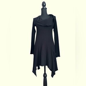 Long Sleeve Handkerchief Dress